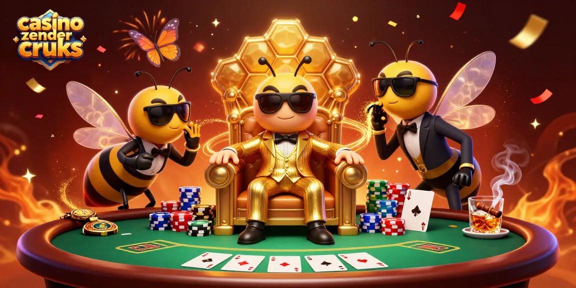 Menangkan taruhan di casino zonder cruks dengan para karakter unik dalam suasana kasino yang menakjubkan.