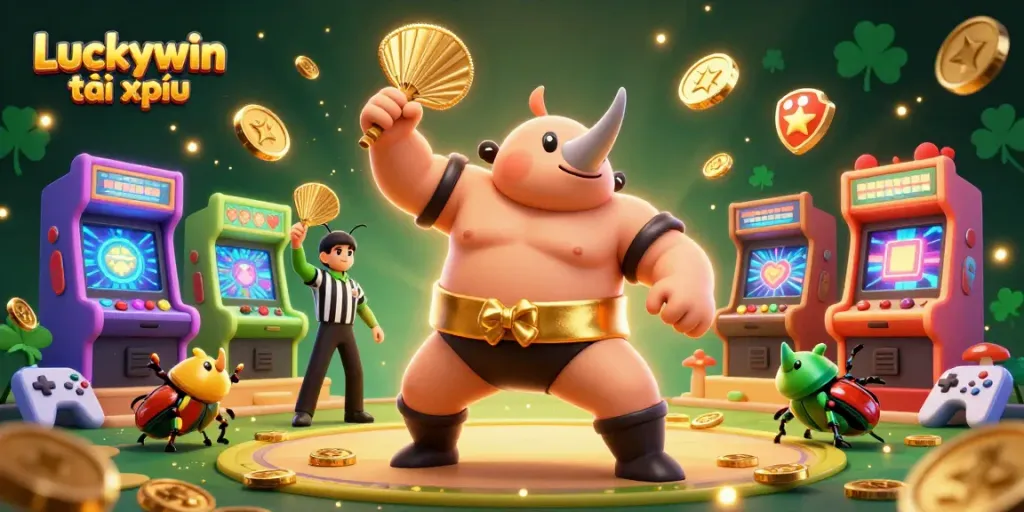 Experience thrilling gameplay action with Luckywin tài xỉu as the champion beetle stirs excitement!