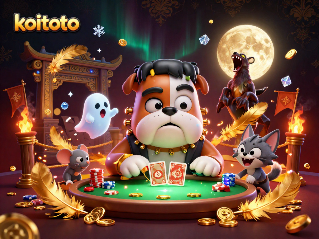 Koitoto menghadirkan pengalaman bermain slot gacor yang menarik dengan suasana kasino yang seru.