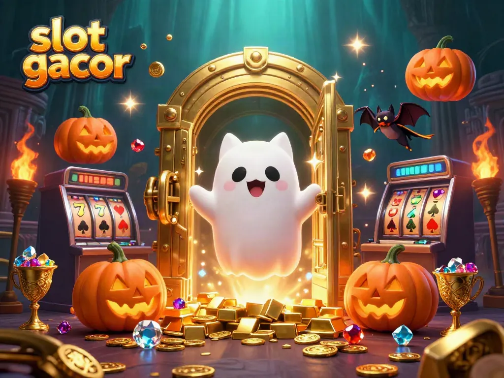 Experience thrilling wins with our slot gacor magical scene filled with treasure, lucky charms, and friends!