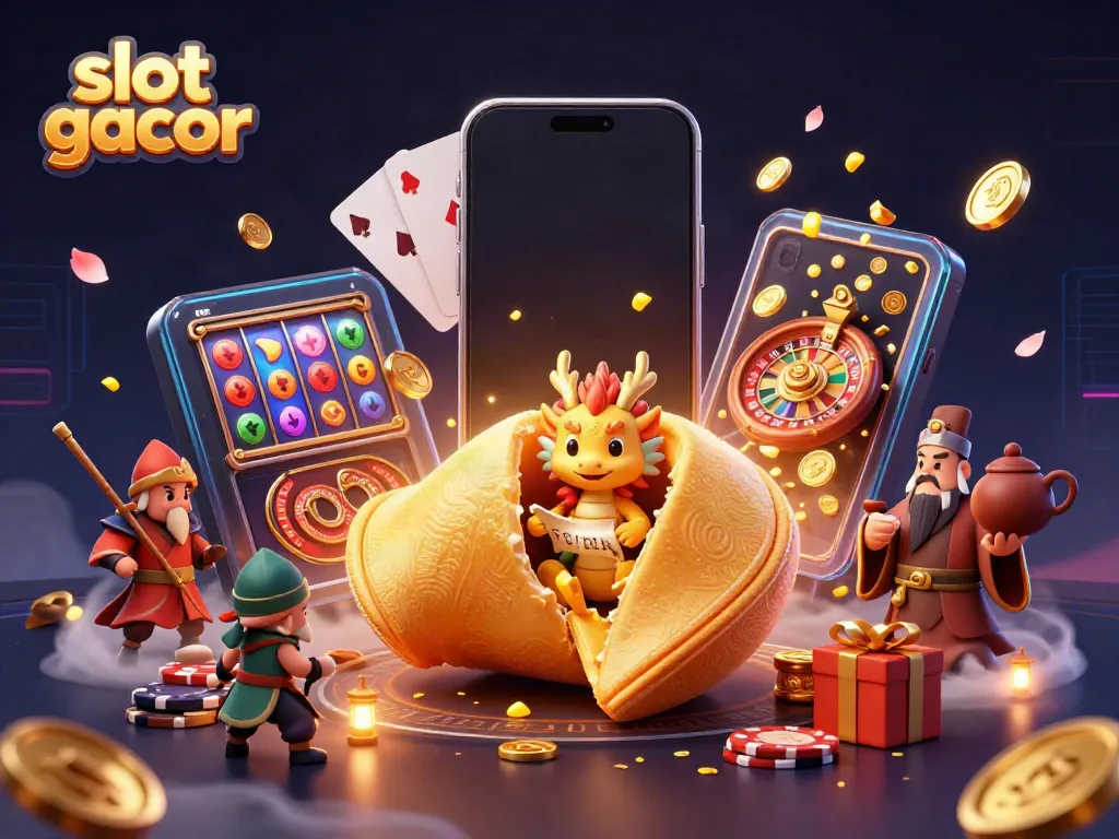 Experience the thrill of slot gacor with vibrant casino visuals and enchanting characters.