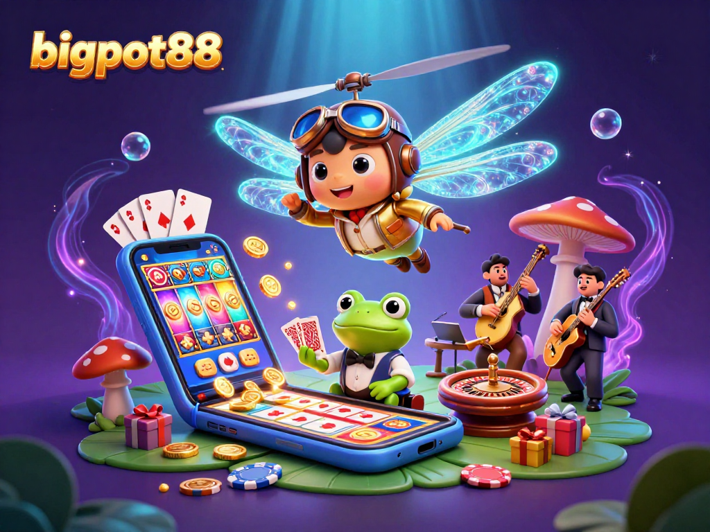 Menangkan jackpot di bigpot88 dengan suasana kasino yang penuh warna dan hiburan!