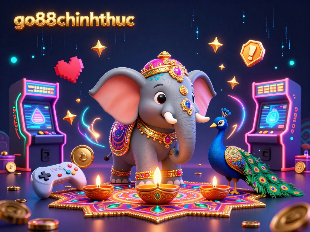 Engage with go88chinhthuc as players embark on thrilling casino adventures illustrated with vibrant 3D characters.