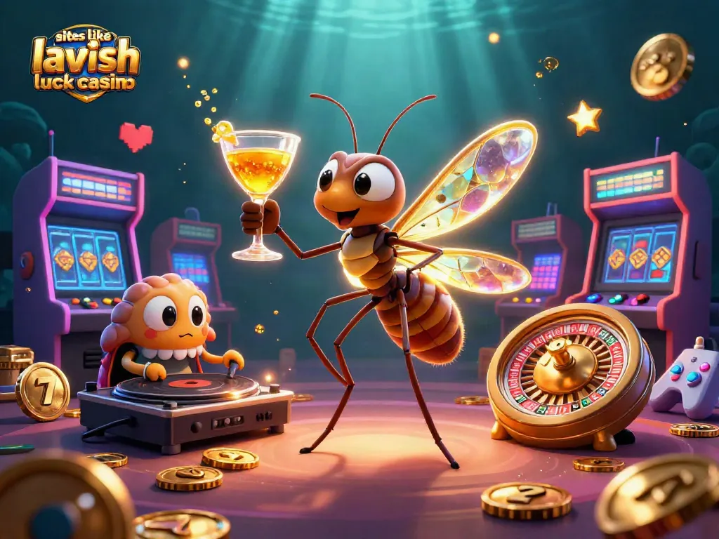 Experience sites like lavish luck casino with a vibrant 3D casino scene filled with action!