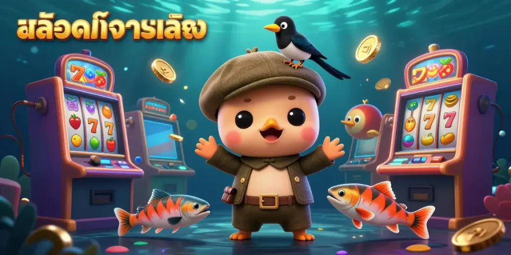 เล่นเกมส์สล็อตทดลองเล่นกับ Nessie และเพื่อนที่น่ารักในคาสิโน
