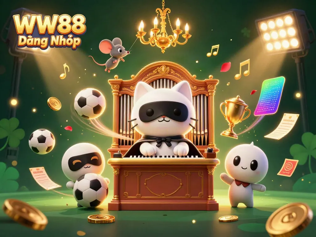 Play and win with WW88 Đăng Nhập, featuring a dynamic casino scene filled with excitement.