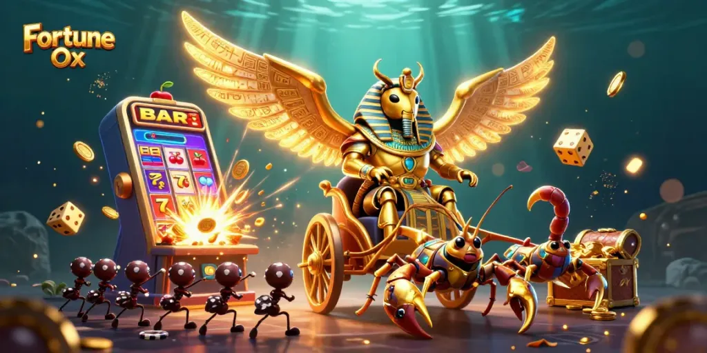 Experience the thrill of winning in Fortune Ox slots with vibrant graphics and engaging gameplay.