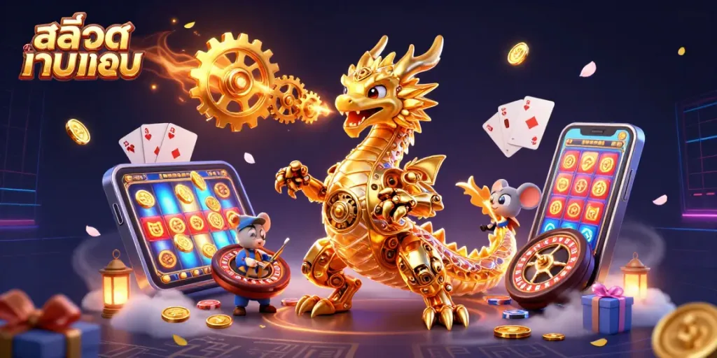 สนุกไปกับสล็อตเว็บตรงที่มีมังกรทองและเกมคาสิโนที่น่าตื่นเต้น