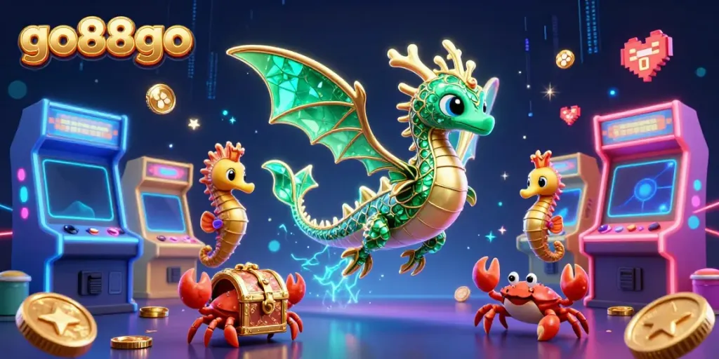 Engage in exhilarating gameplay at go88go with vibrant casino-themed characters and energetic visuals.