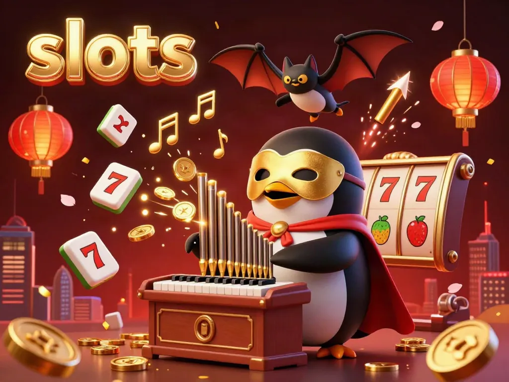 Engage with thrilling slots gameplay featuring colorful 3D elements and dynamic characters.