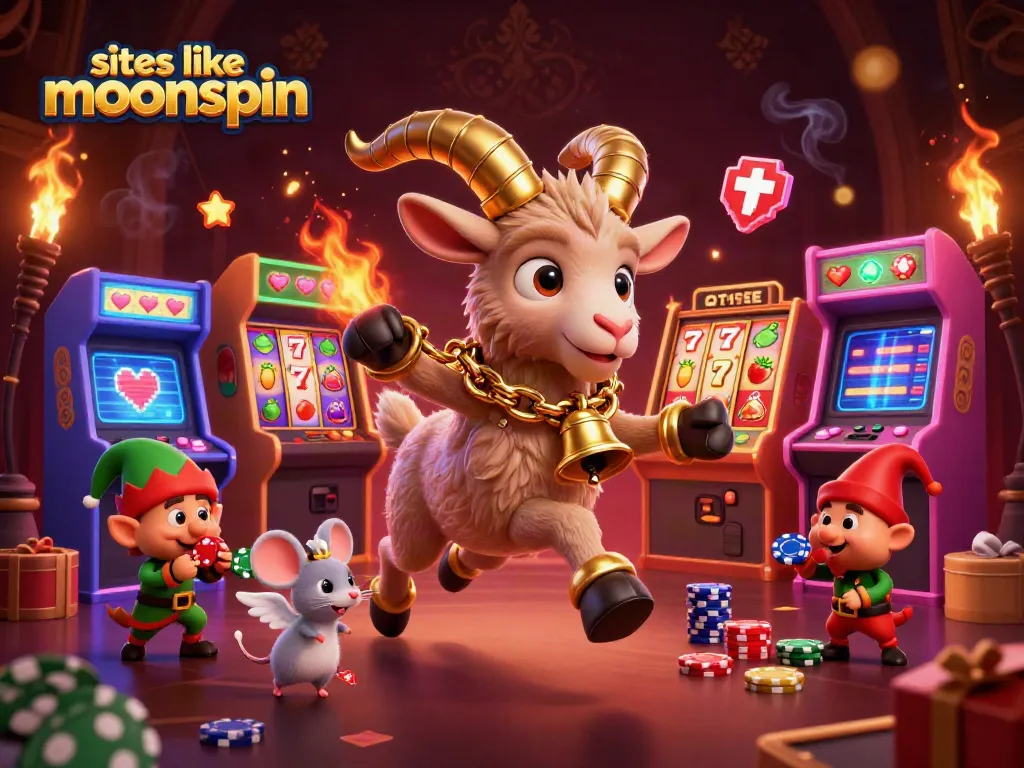 Experience the thrill at various sites like moonspin with unique games and bonuses.
