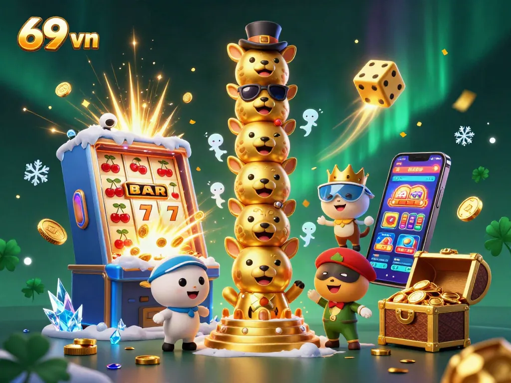 Engage with thrilling slots at 69 vn, featuring a dynamic totem pole and exciting games.