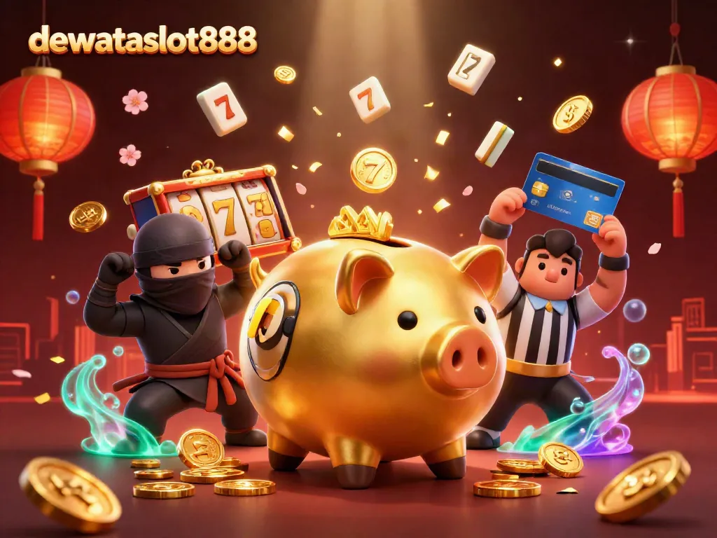 Permainan capsa susun offline di dewataslot888 dengan karakter unik dalam ilustrasi 3D yang menarik.